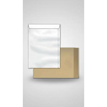 Imagem de Envelope A4 Saco Branco 22x32cm 250 Un - Congratulations Store