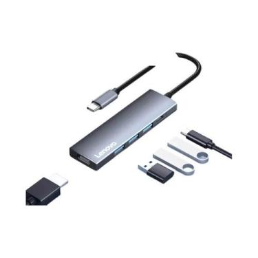 Imagem de Estação De Docking Portátil USB-C 5 Em 1 4K HDMI USB 3.0 Carregamento 