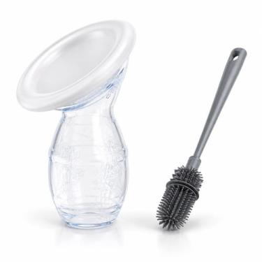 Imagem de Kit Coletora Manual De Leite + Escova Limpeza Mamadeira - Escolha vip