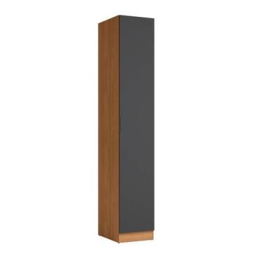 Imagem de Guarda-Roupa Modulado 1 Porta 4 Prateleiras 40cm x 52cm x 230cm Linha 