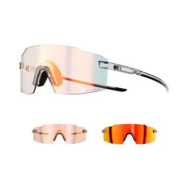 Imagem de Óculos De Ciclismo Fotocromáticos Leves Para Homens UV400 Visão Ampla 