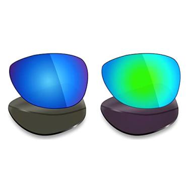 Imagem de 2 pares de lentes polarizadas de substituição da Mryok para óculos de sol Oakley Crosshair New 2012 – Opções