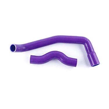 Imagem de LUXERAD Mangueira de silicone de desempenho de 3 camadas 4,5 mm para Nissan Skyline GTM GTST ECR32 R32 RB20DET 89-93 (Roxa)