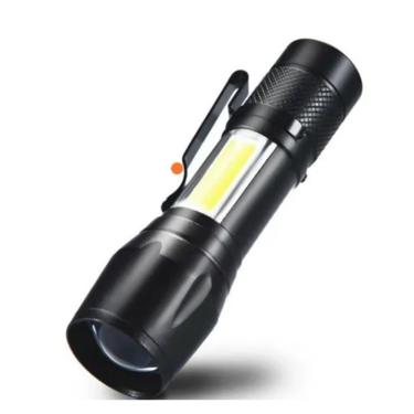 Imagem de Mini Lanterna Police Usb Recarregável Profissional