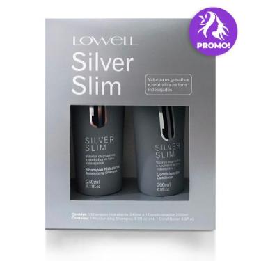 Imagem de Kit Silver Slim (Shampoo, Condicionador) - Lowell