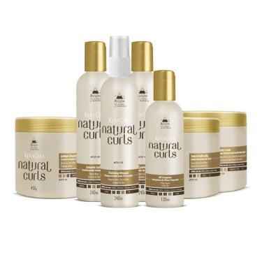 Imagem de Avlon Keracare Natural Curls Kit Grande - 7 itens - G