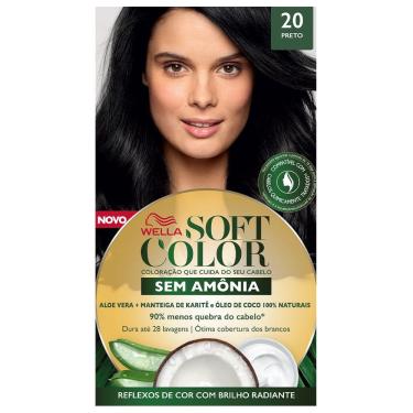 Imagem de Kit Tintura Soft Color Preto 20 Soft Color