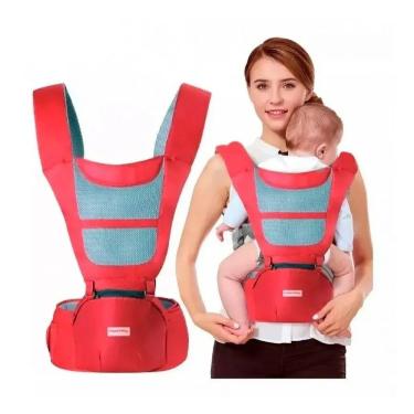 Imagem de Canguru Ergonimico 6x1 Vermelho