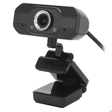 Imagem de ASHATA Câmera HD 720P, HD PC Webcam 720P Câmera Web Sensor CMOS Microfone Embutido Cam Videochamada para 2000 / XP / / / Win10/Vista 32bit/Android TV.