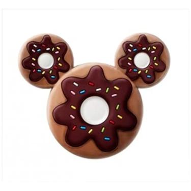 Imagem de Disney Mickey Mouse Ímã em PVC em forma de donut, multicolorido, 7,6 cm