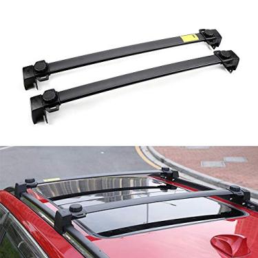 Imagem de UDP 2 peças serve para Jeep Compass 2017-2020 barra transversal travável barra transver...