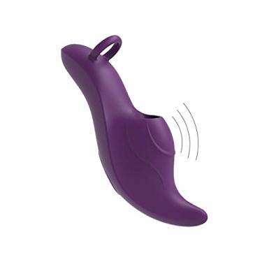 Imagem de Vibradores Dedo Feminino de Silicone Brinquedo Sexual Para Massagem do Ponto G 10 Vibrações Zatla (Roxo)