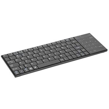 Imagem de Teclado sem fio, teclado touchpad melhor controle durável para casa