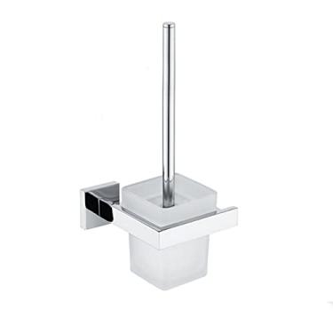 Imagem de Escova de banheiro de ouro escovado Escova de limpeza de aço inoxidável Escova sanitária de banheiro Escova de banheiro de parede Escova de cabo longo, Escova de banheiro A7