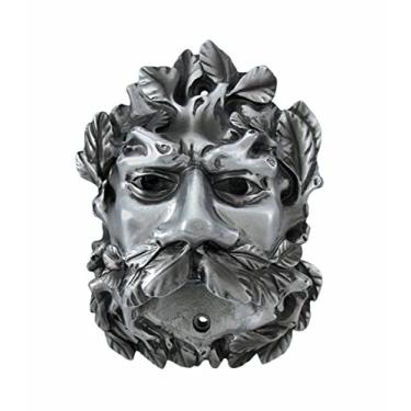 Imagem de Abridor de garrafas de parede celta Greenman com acabamento em bronze