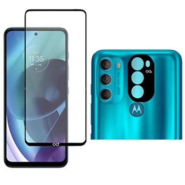 Imagem de KIT Motorola Moto G71 Película De vidro 3D + Pelicula de Câmera (tela 6.4) (C7COMPANY)