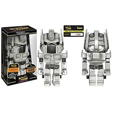 Imagem de Brinquedo – Hikari – Boneco de vinil Sofubi – Caveira cinza Optimus Prime – Edição limitada