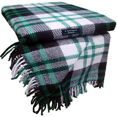 Imagem de Manta Cobertor Solteiro Augusta Guaratinguetá Exportação (Verde)