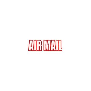 Imagem de Carimbo autotintado delineado AIRMAIL - tinta vermelha