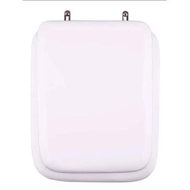 Imagem de ASSENTO ALMOFADADO SQUARE BRANCO PLUS MDF REVESTIDO COM ESPUMA