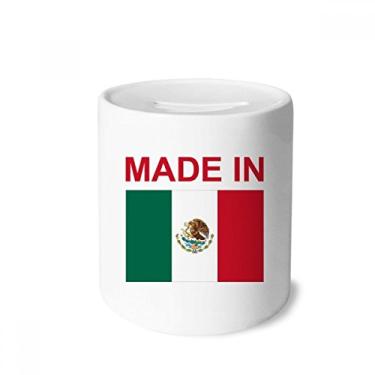 Imagem de DIYthinker Caixa de cerâmica feita no México Love Money Box para presente de cofrinho