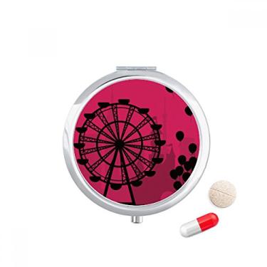 Imagem de Caixa de comprimidos com rodas gigantes para parque de diversões, caixa de armazenamento de medicamentos