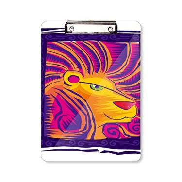 Imagem de Constellation Leo México Prancheta de Gravação Pasta, Bloco de Escrita Placa de Apoio A4