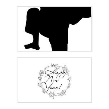 Imagem de Shaolin Kung Fu China Arte Marcial Chinesa Ano Novo Festival Cartão de felicitações Mensagem de Abençoamento Presente