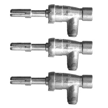 Imagem de Conexão De Gás Ramal Registro Fogões Chapas Lanche Kit 3x