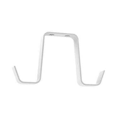 Imagem de Suporte Universal de Aço para Bicicleta 16cm até 25kg Branco Casa Fácil