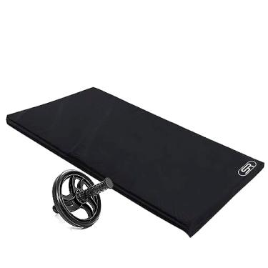 Imagem de Colchonete Espuma Academia + Roda Abdominal Funcional