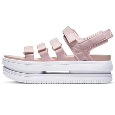 Imagem de Nike Sand lia feminina cone cl ssica NA mal rosa/branco-rosa Oxford (DH0224 600), Barely Rose/Pink Oxford/Branco, 9