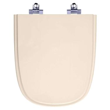 Imagem de Assento Sanitario Fechamento Lento Ibiza Pessego Rosa Shell Para Louça Incepa Laufen