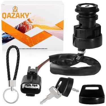 Imagem de QAZAKY substituição para interruptor de chave de ignição Yamaha ATV YFM400 YFM700 YFM700R YFM700RSE YFM7RSE YFM7RSE YFZ450R YFZ450RSE YFZ450X Bear Raptor 400 700 700R Realtree Hunter 4SH-82510-00-00