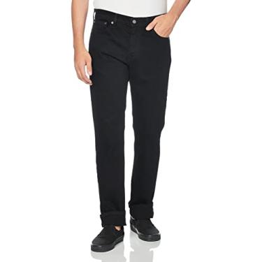 Imagem de Levi's Jeans masculino 511 Slim Fit (também disponível em tamanhos grandes e altos), Native Cali - Preto elástico, 34W / 34L