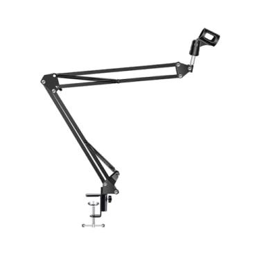 Imagem de Braço Pedestal Articulado com Cachimbo e Garra de Mesa SPM-02 Sou Foto para uso com Microfone