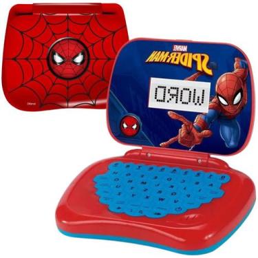 Imagem de Laptop Infantil Spider Man Bilingue Português Inglês Candide