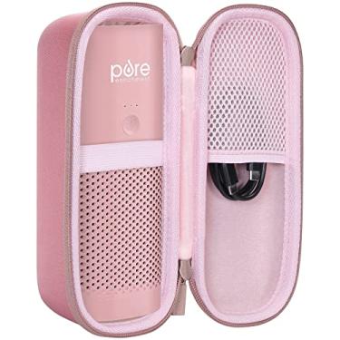 Imagem de co2CREA Capa rígida compatível com purificador de ar portátil Pure Enrichment PureZone Mini (capa Blush)