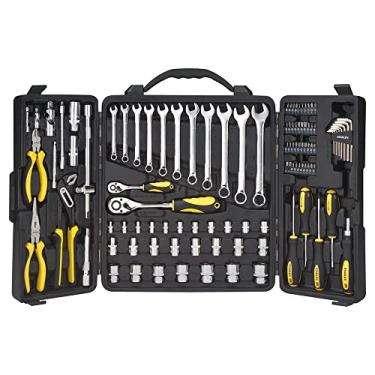 Imagem de Stanley Mala de Ferramentas 110 Peças com Jogo de Chaves Fenda e Philips, Modelo STMT81243