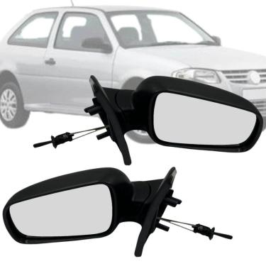 Imagem de Par Retrovisor Gol Parati Saveiro G3 G4 2p 1999 Á 2008 C/c