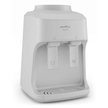 Imagem de Bebedouro de Água Coluna Britânia BBE13B Aquaplus Refrigeração Eletrônica Branco Bivolt