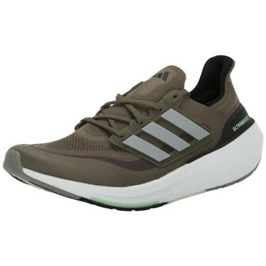 Imagem de adidas Ultraboost Light Legacy Tênis masculino, Olive Strata/prata metálico/verde-oliva, 6.5 Women/5.5 Men
