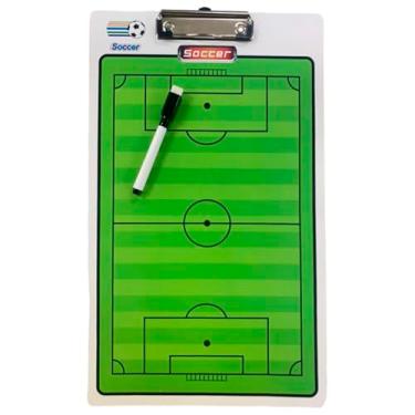 Imagem de Prancheta Tática Futebol Com Caneta E Apagador