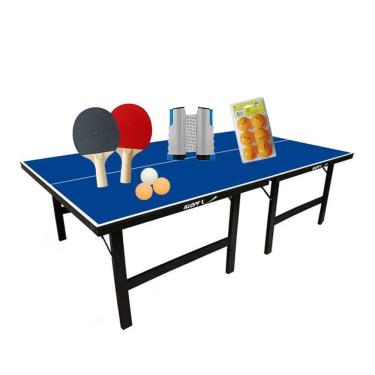Imagem de MESA DE PING PONG MDP 15mm 1001 KLOPF + Kit 5091 + 6 Bolinhas Laranja