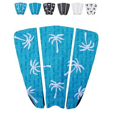 Imagem de Ho Stevie! Almofada de tração premium para prancha de surf – o pé não escorrega – 3 peças, tamanho completo, aderência máxima, adesivo 3M mais forte