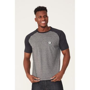 Imagem de Camiseta NBA Raglan Estampada Brooklyn Nets Masculino-Masculino