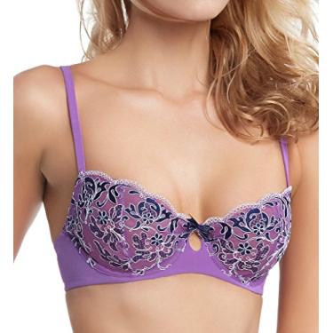 Imagem de Felina Priscilla feminino plus size sem forro, Violeta africana, 32C