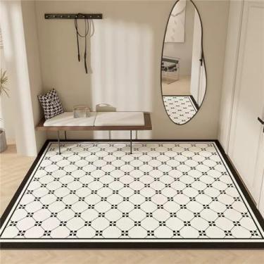 Imagem de Tapetes de entrada tapetes grandes sala de estar cozinha à prova de óleo impermeável tapete banheiro antiderrapante, 3,60x200cm