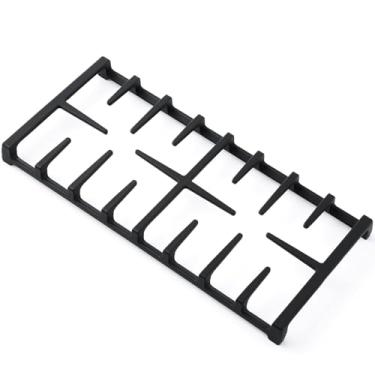 Imagem de WB31X27150 Substituição da grelha central para peças de fogão GE 49 cm x 23 cm JXGRATE1 WB31X24737 Grade de fogão elétrico geral grelha de queimador de superfície de ferro fundido GE Cooktop Parts