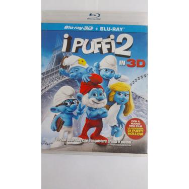 Imagem de os smurfs bluray + bluray 3d importado só ingles e italiano